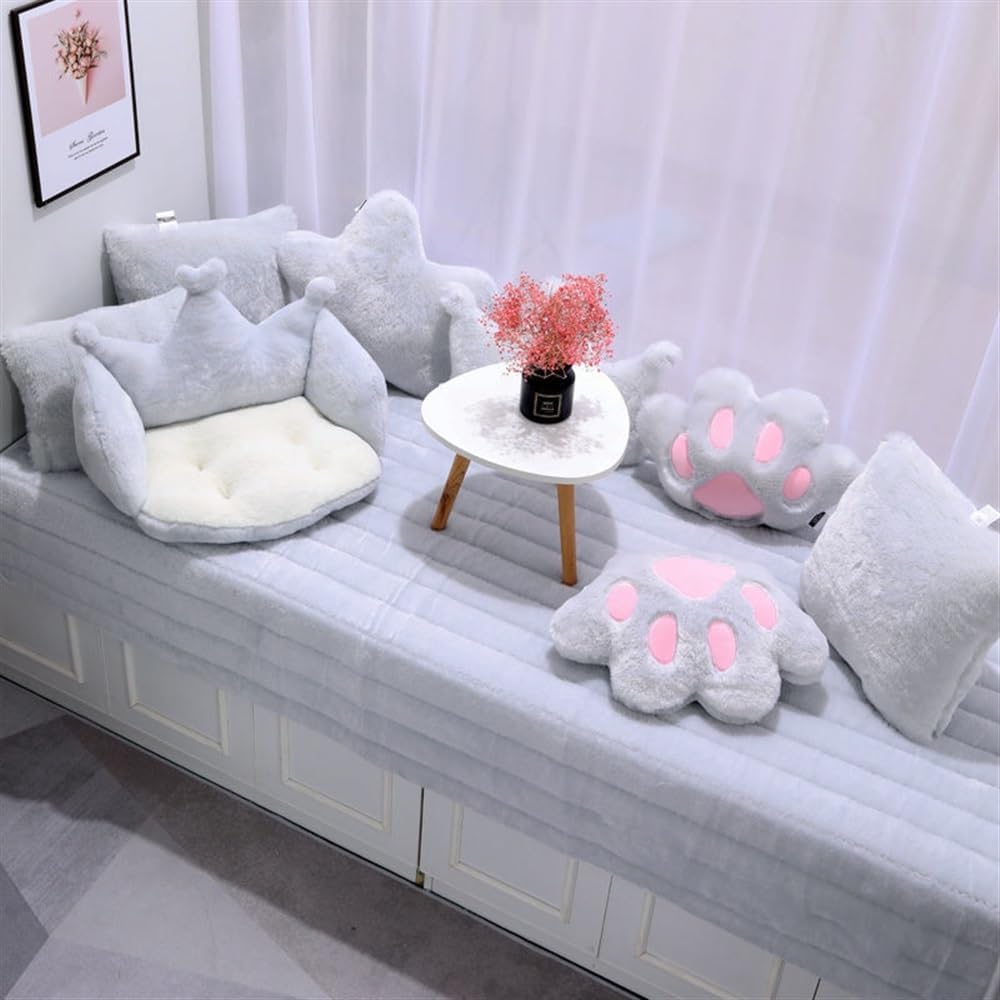 Cojines de banco antideslizantes para asiento de ventana de bahía, cojines de banco personalizados, cojines de asiento para ventana de interior,