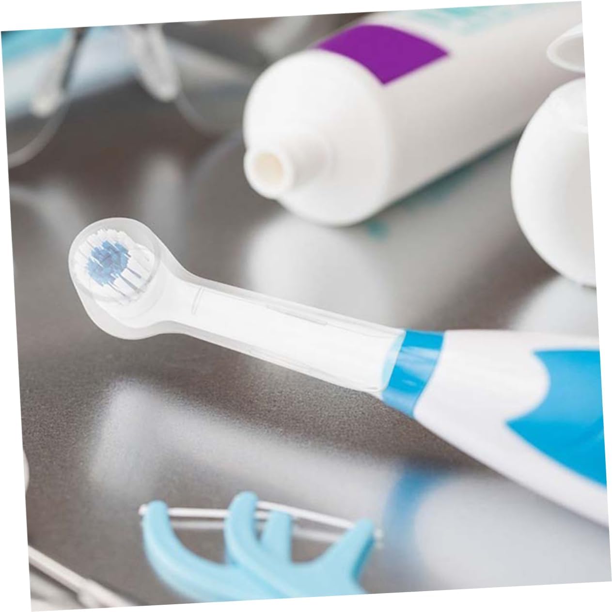 12 Uds Cubierta de cepillo de dientes eléctrico Tapa de cepillo de dientes portátil de viaje Cubierta de cepillo de dientes eléctrico Accesorios de