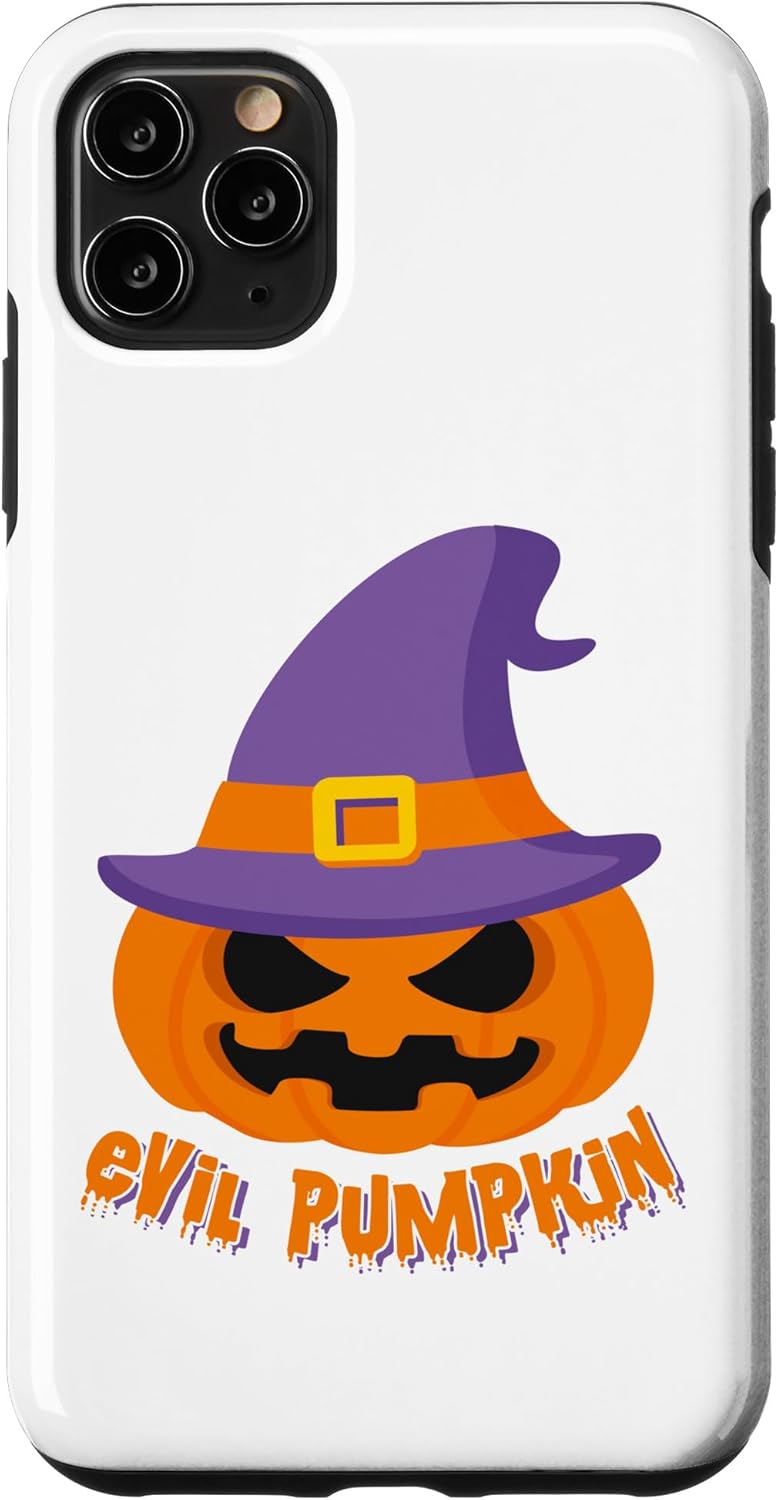 iPhone 11 Pro Max evil pumpkin helloween Case