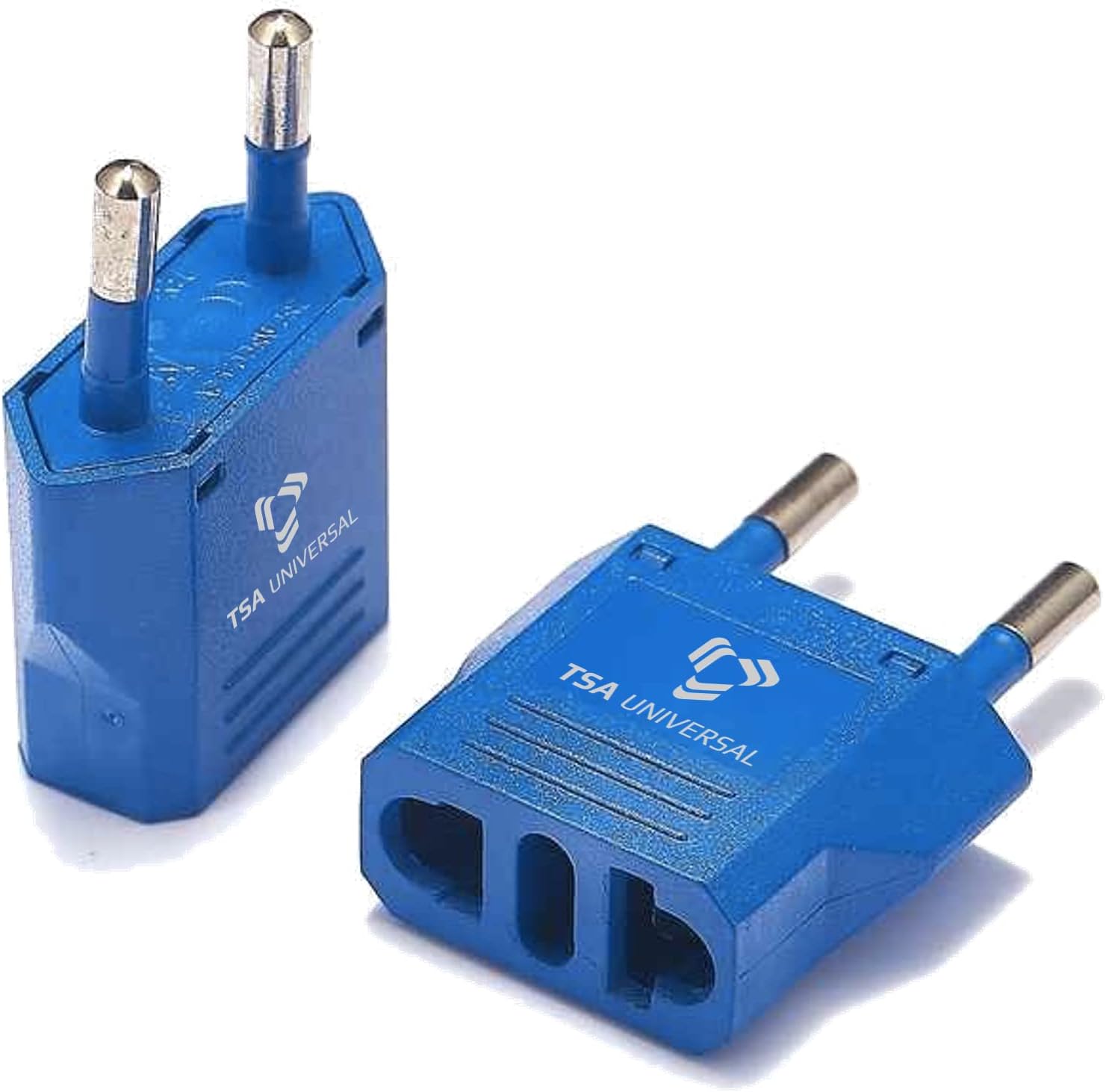 Adaptador de corriente de viaje de Estados Unidos a República del Congo (Brazzaville) para conectar enchufes eléctricos de América del Norte a