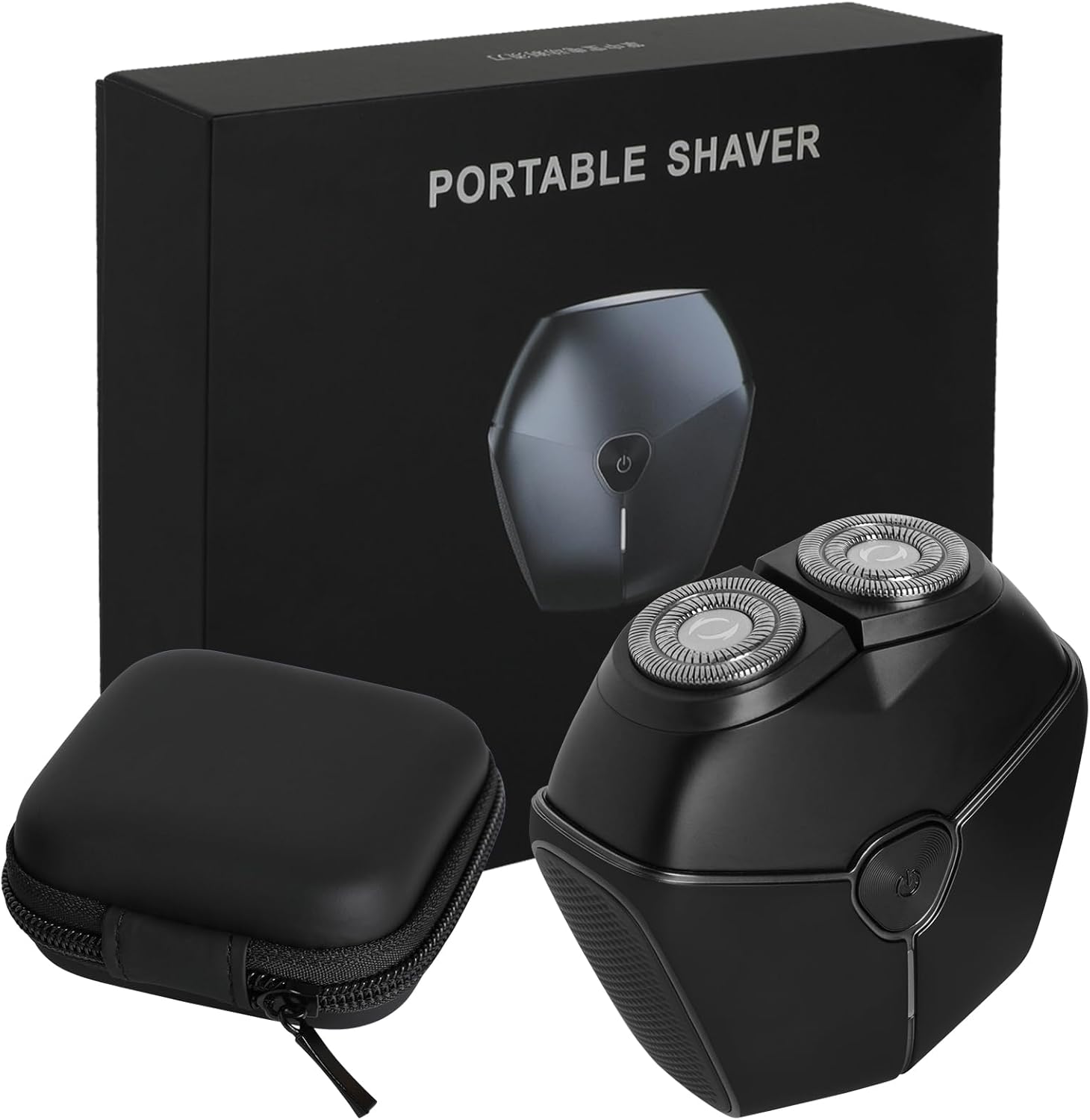 Mini maquinilla de afeitar eléctrica para hombres, afeitadora portátil en seco y húmedo, sin cables, recargable, IPX6, impermeable, flotante,