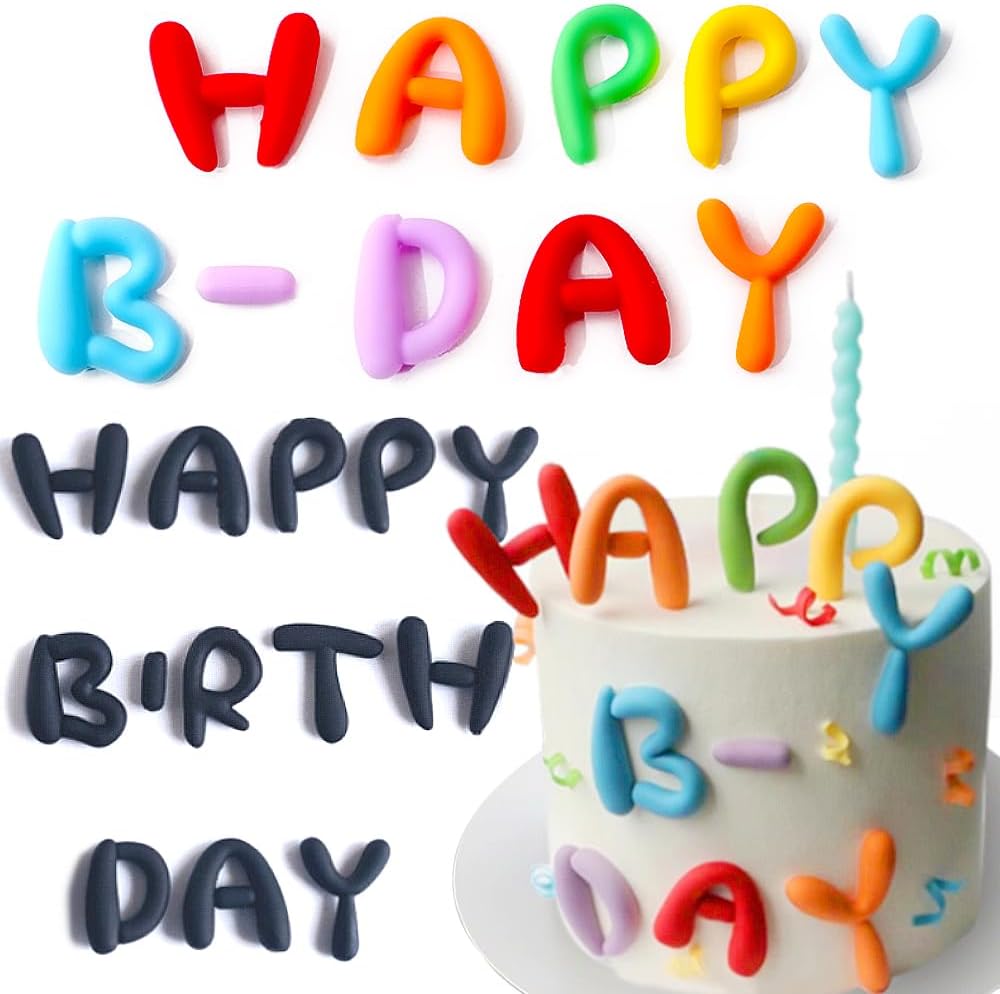 Decoración para tartas de cumpleaños de color caramelo para niñas, decoración de pastel de feliz cumpleaños, decoración de pastel de cumpleaños para