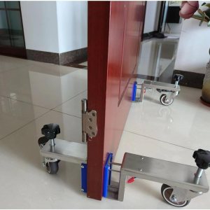 Herramienta de instalación de puerta pesada, plataforma elevadora para 1″ a 2-12″ pre-colgada, losa, puertas de granero y puerta delantera, kit de Herramienta de instalación de puerta pesada, plataforma elevadora para 1″ a 2-12″ pre-colgada, losa, puertas de granero y puerta delantera, kit de