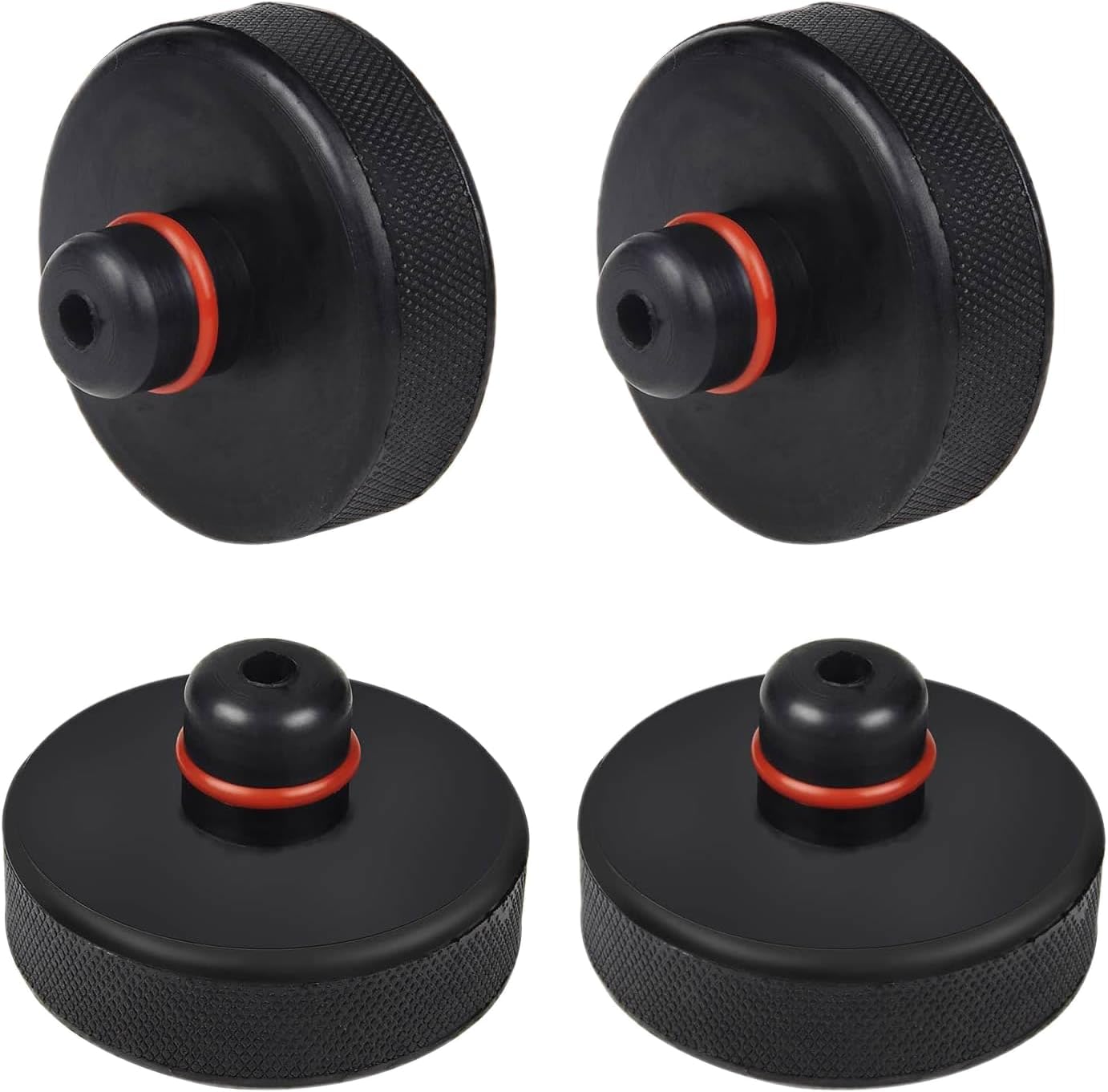 YEEBEY Almohadilla de goma compatible con Tesla Modelo 3SXY, adaptador de punto Jack Pad con una funda de almacenamiento Accesorios