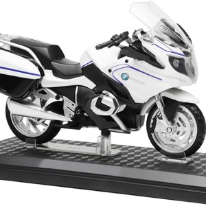 Modelo de motocicleta a escala 112 Metal fundido a presión con piezas de plástico motocicleta R1250RT (blanco) Modelo de motocicleta a escala 112 Metal fundido a presión con piezas de plástico motocicleta R1250RT (blanco)