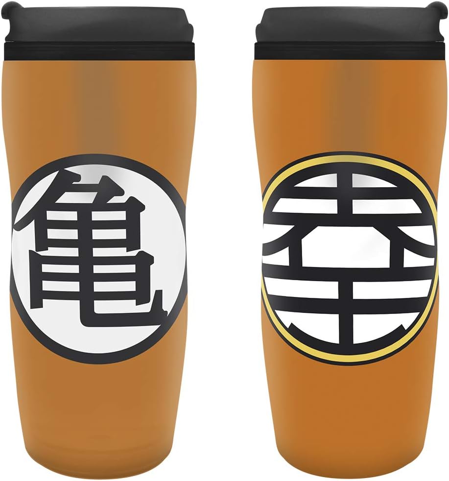 ABYstyle El juego de regalo de Dragon Ball Z incluye vaso DBZ con símbolo de Kame de 12 onzas, Shenron de tapa dura y 7 bolas de dragón, cuaderno de