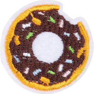 United Pups Parches termoadhesivos Cool Pups (parches para planchar United Pups Foodie, espolvorear donas con mordedura) United Pups Parches termoadhesivos Cool Pups (parches para planchar United Pups Foodie, espolvorear donas con mordedura)