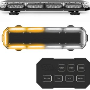 Minibarra de luz de emergencia LED, luces estroboscópicas y magnéticas, luz de advertencia de montaje en el techo para vehículos de emergencia de Minibarra de luz de emergencia LED, luces estroboscópicas y magnéticas, luz de advertencia de montaje en el techo para vehículos de emergencia de