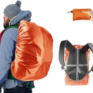 Frelaxy Funda impermeable para mochila, triple impermeabilidad, correa antideslizante con hebilla cruzada, ultraligera y compacta, portátil, para Frelaxy Funda impermeable para mochila, triple impermeabilidad, correa antideslizante con hebilla cruzada, ultraligera y compacta, portátil, para