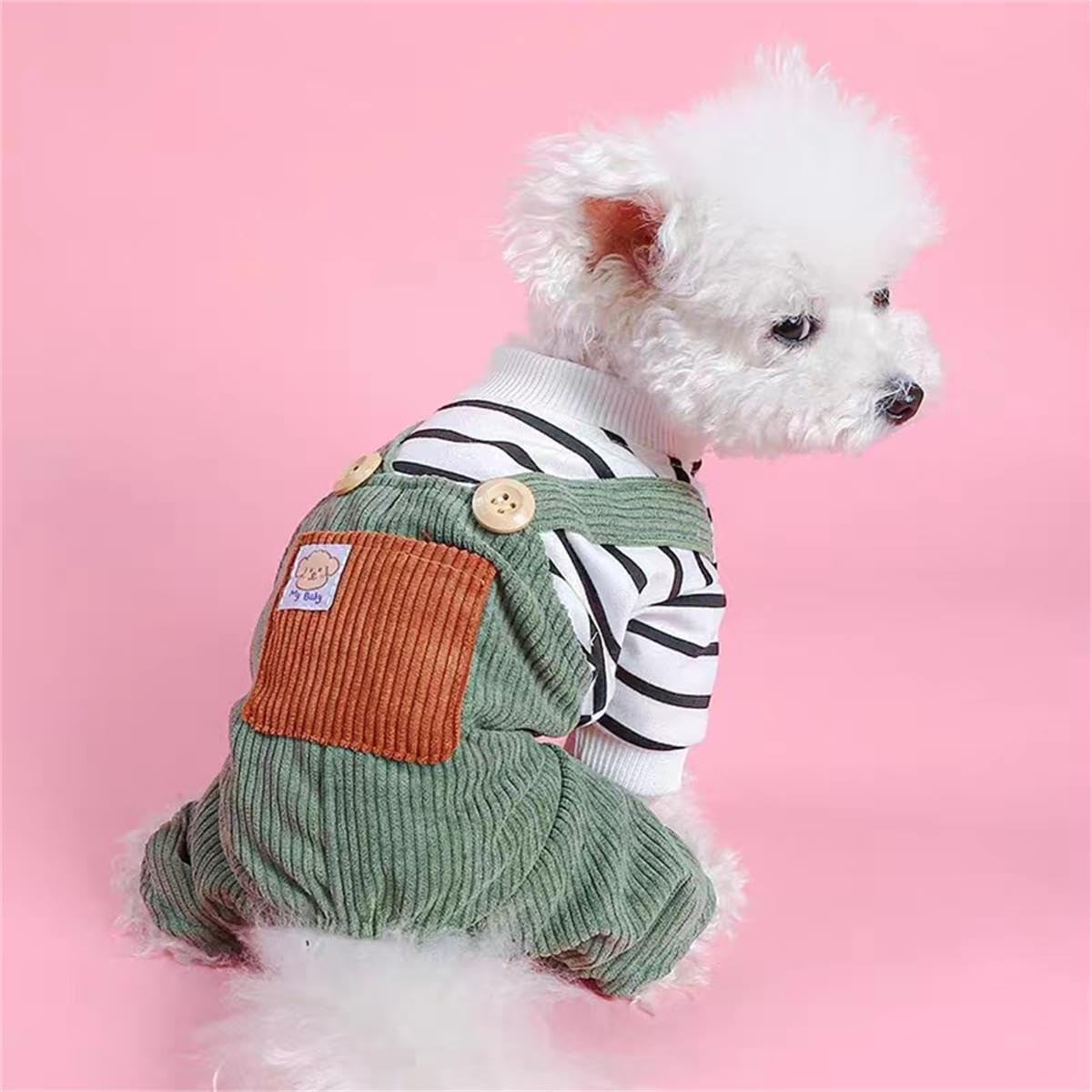 Ropa de verano para cachorros, camisa para perros pequeños, overol para perros pequeños, ropa de verano para mascotas, overol con peto, pantalones,