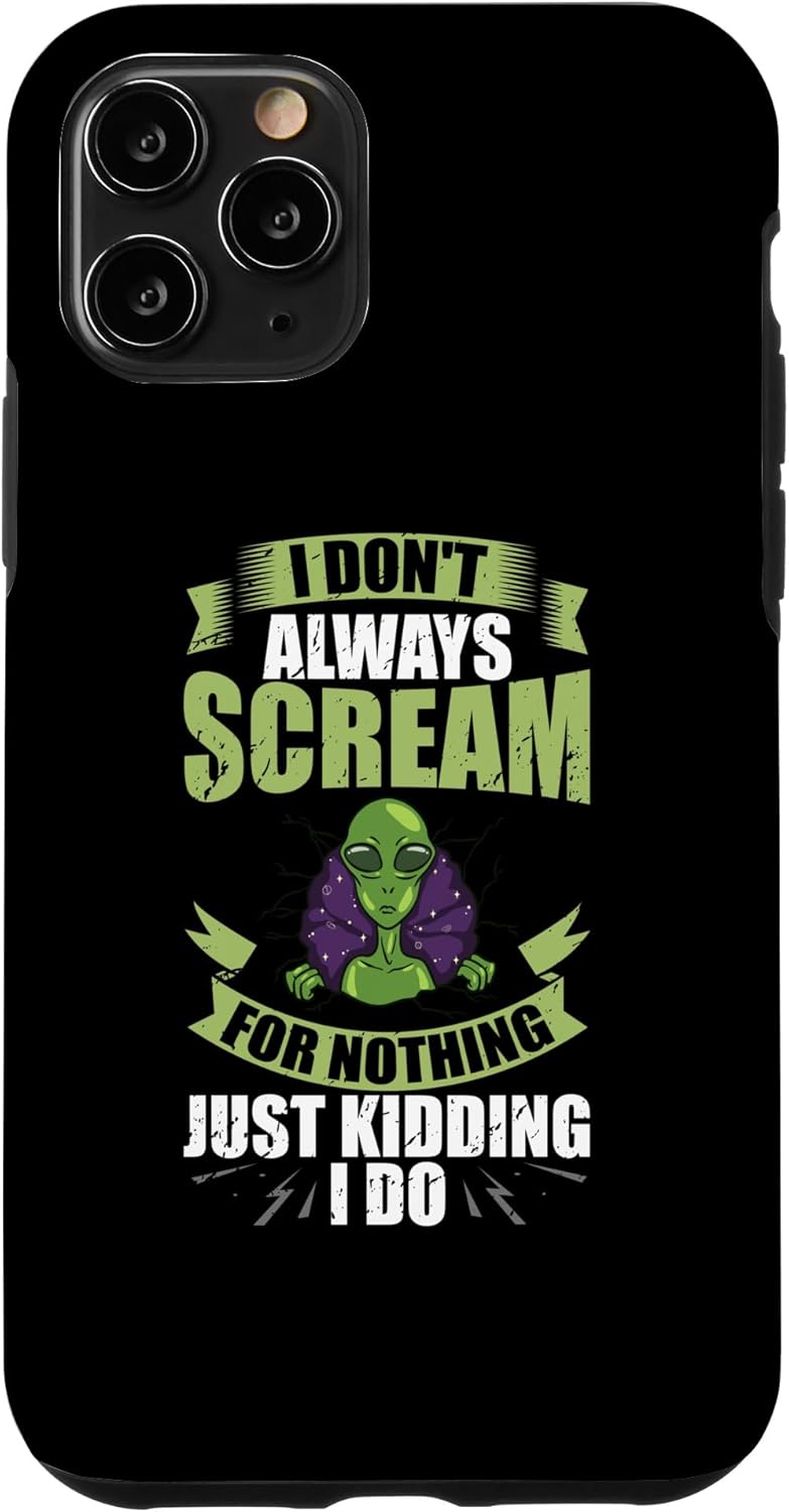 iPhone 11 Pro Alien Movies Funny Documentaries UFOs Space Case