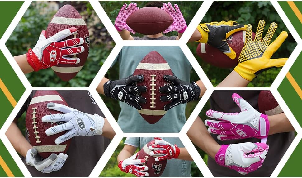 Seibertron Pro 3.0 Elite – Guantes de fútbol para jóvenes y adultos