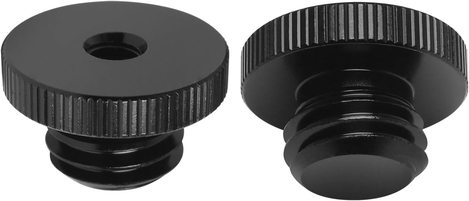 Adaptador de trípode de tornillo de 14 a 58 LUORNG 58 pulgadas macho a 14 pulgadas hembra adaptador de tornillo roscado para trípode adaptador de