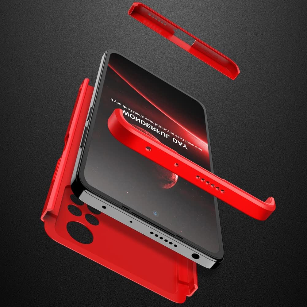 Case for Xiaomi Poco X4 Pro 5G for Case Shockproof Dustproof Silicone Hard PC Plastic Material Luxury Bumper Full Body Protection Anti-Scratch Thin