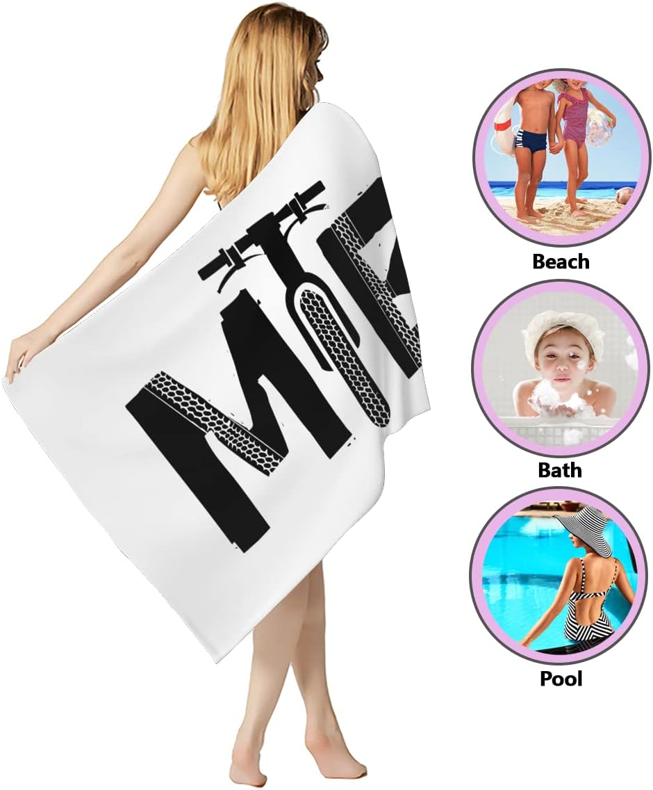 XEMznz Toalla de playa de microfibra sin arena, de secado rápido, súper absorbente, de lujo, para viajes, piscina, baño, campamento, yoga, niñas,