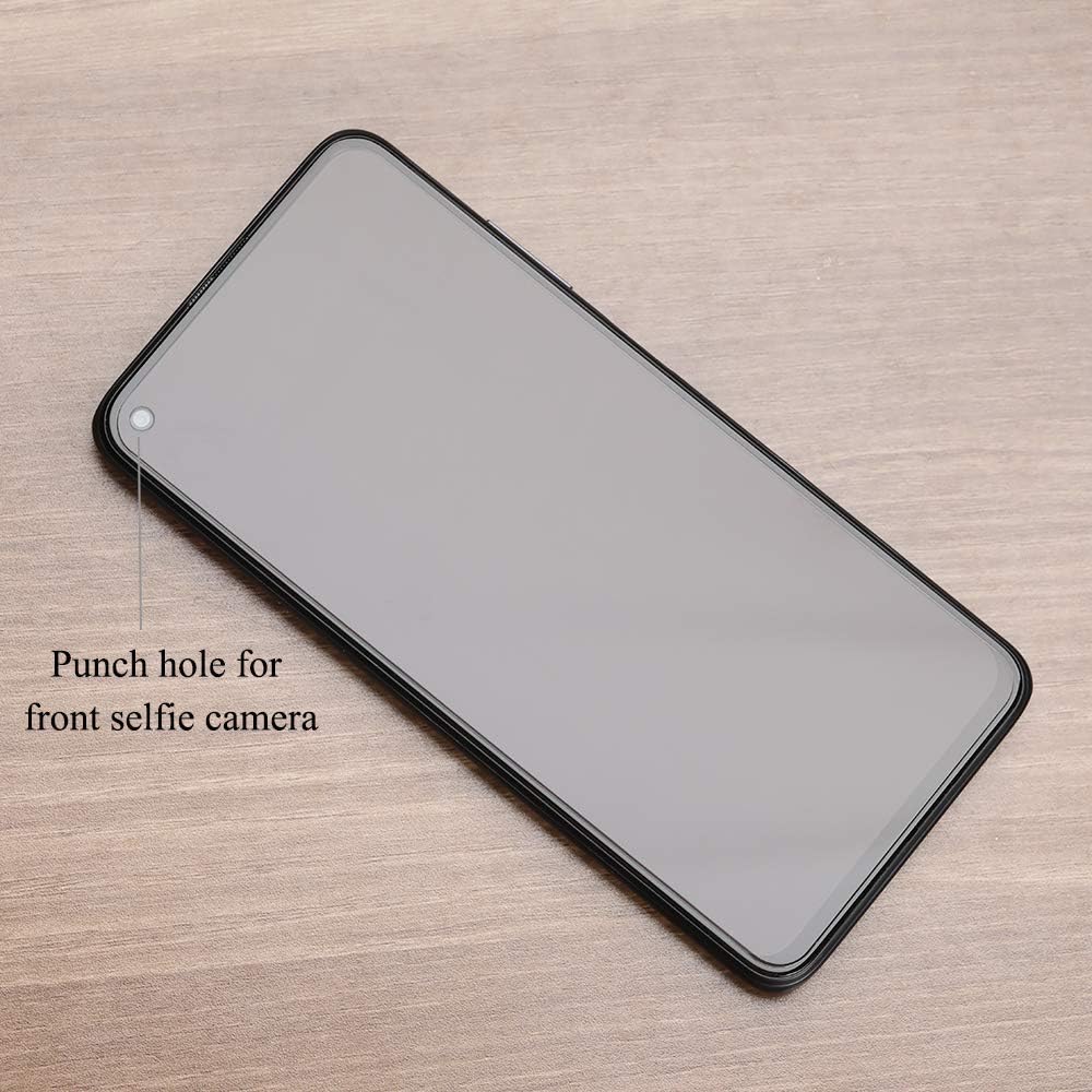 Ibywind Protector de pantalla para Redmi Note 9T 5G (6.53 pulgadas), con 2 piezas de vidrio templado, 1 protector de lente de cámara, 1 película de
