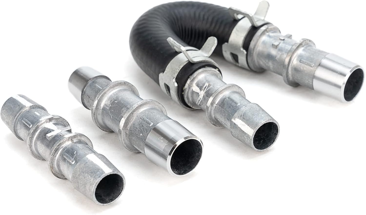 626-001 Kit de derivación de núcleo de calentador de motor de aluminio actualizado con manguera de 58 pulgadas 34 pulgadas compatible con la mayoría