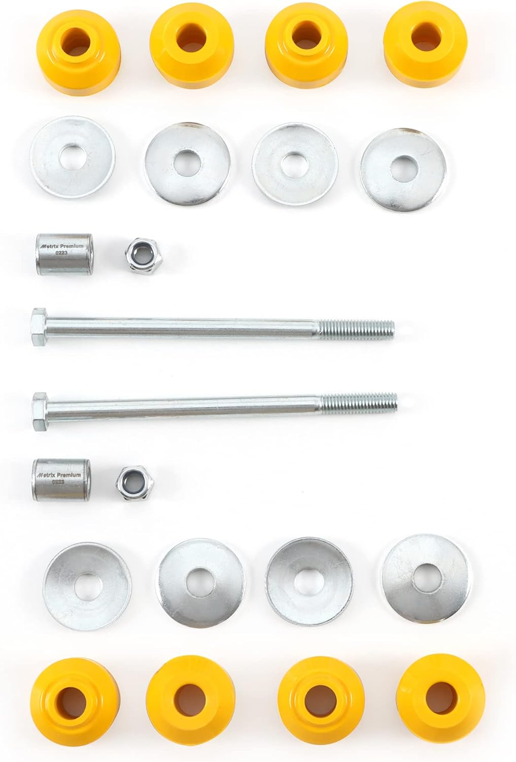 Metrix Premium GDX – Juego de 2 barras estabilizadoras delanteras K700527  K5342 para 05-09 Buick Allure, 05-09 LaCrosse, 02-07 Rendezvous, 97-04