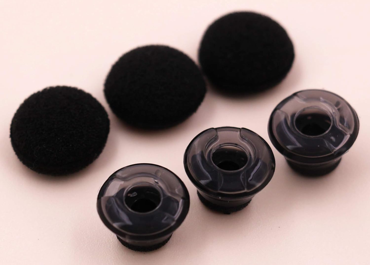 Kit de auriculares de repuesto para Plantronics Voyager 5200, puntas de gel de oreja de tamaño pequeño y espuma para Plantronics Voyager 5200