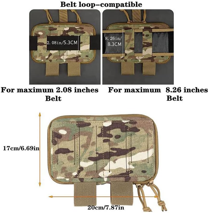 Kits tácticos de primeros auxilios cinturón bolsa médica administrador EMT ayuda emergencia trauma bolsa organizador torniquete titular