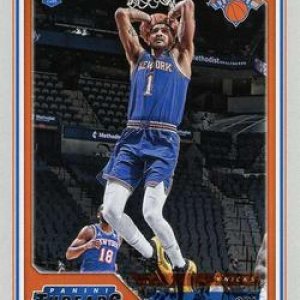 2020-21 Panini Chronicles #80 Obi Toppin New York Knicks RC Rookie Card Official NBA Basketball Trading Card in Raw (NM or Better) Condition 2020-21 Panini Chronicles #80 Obi Toppin New York Knicks RC Rookie Card Official NBA Basketball Trading Card in Raw (NM or Better) Condition