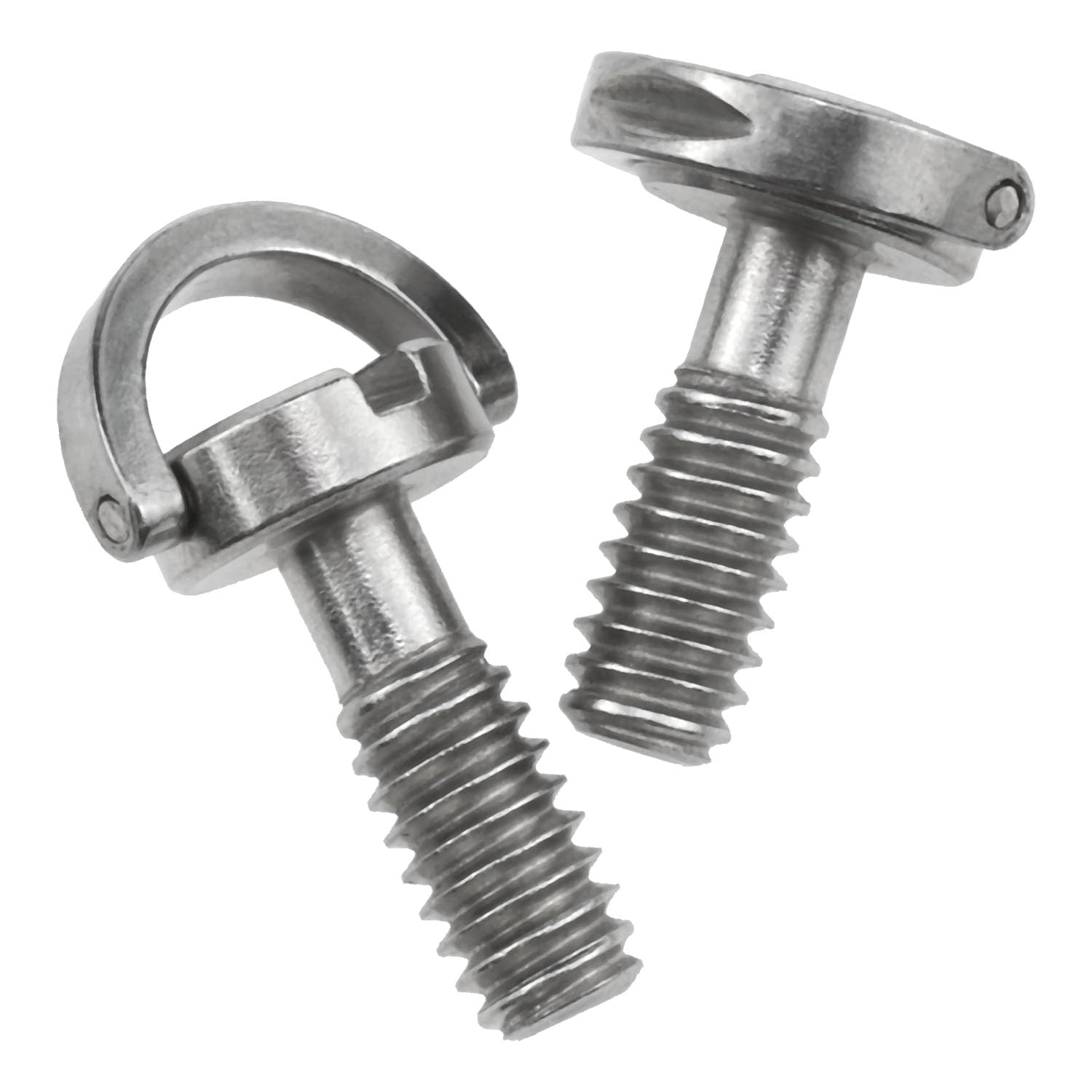 Tornillos de fijación de cámara de acero inoxidable con anillo en D de rosca, tornillo de fijación de cámara, para trípode de cámara monopie