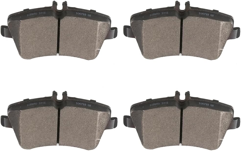 SCITOO Pastillas de freno delanteras D872-7747 para Mercedes-Benz C230, 2001-2005 para Mercedes-Benz C240, 2006-2007 para Mercedes-Benz C280 C350,