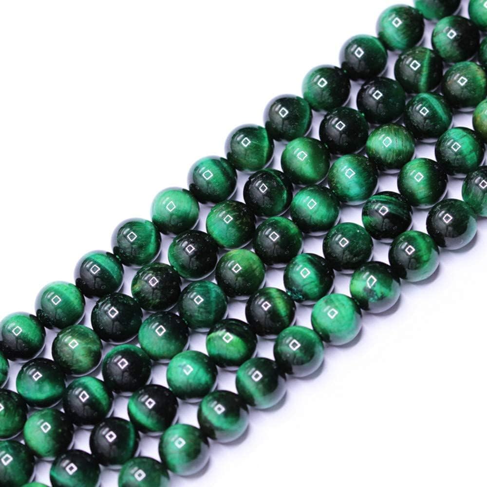 Cuentas sueltas de piedras preciosas naturales, redondas, lisas y redondas de aproximadamente 15 pulgadas, collar para hacer joyas (0.236 pulgadas,