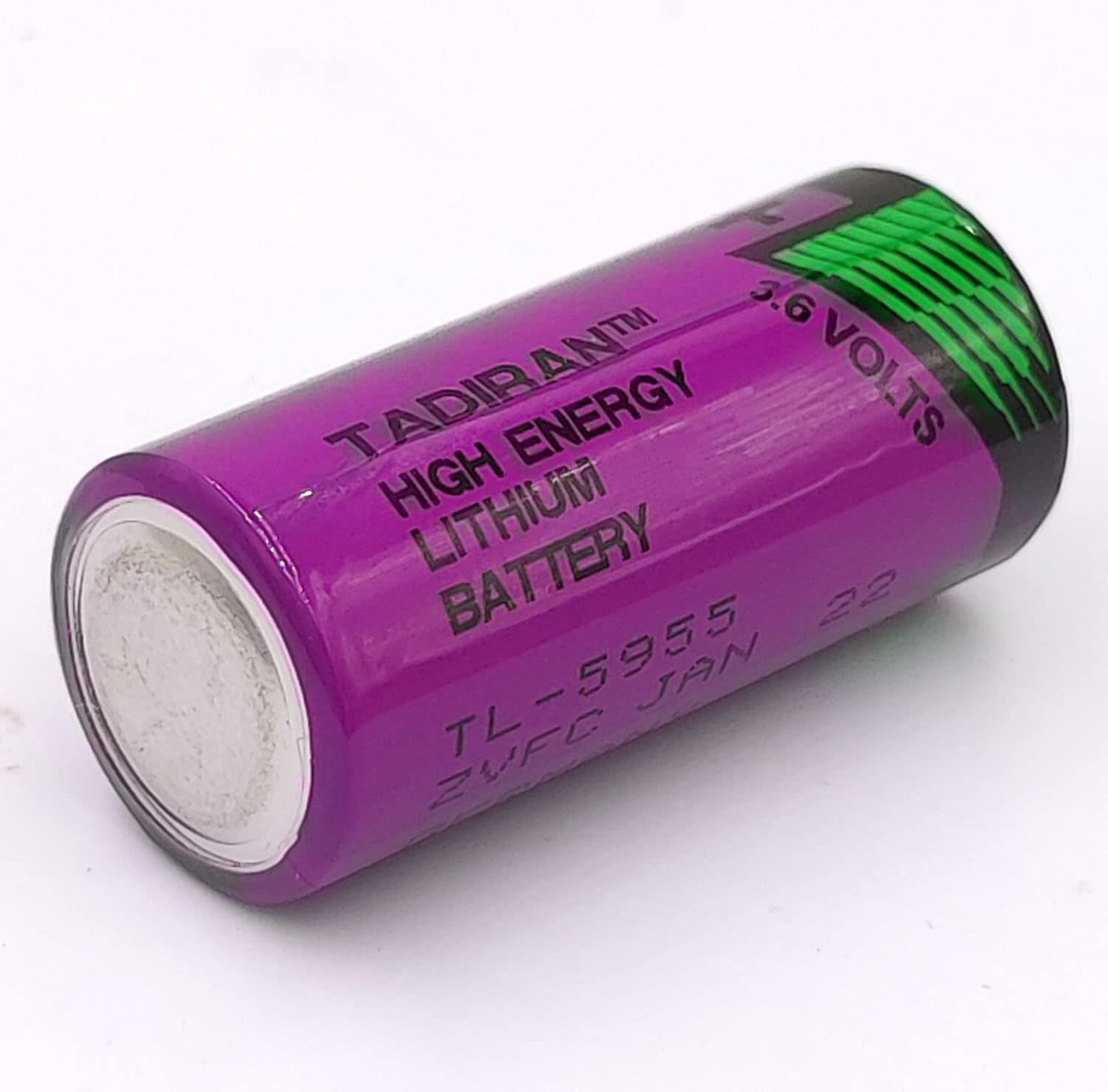 2 baterías TL-5955 23AA 3.6V 1650mAh para Tadiran TL5955 3.6V TL-4955, SL-761, TL-2155, TL-5155, SL-361, Xeno XL-055F, PLC ER14335, batería de litio