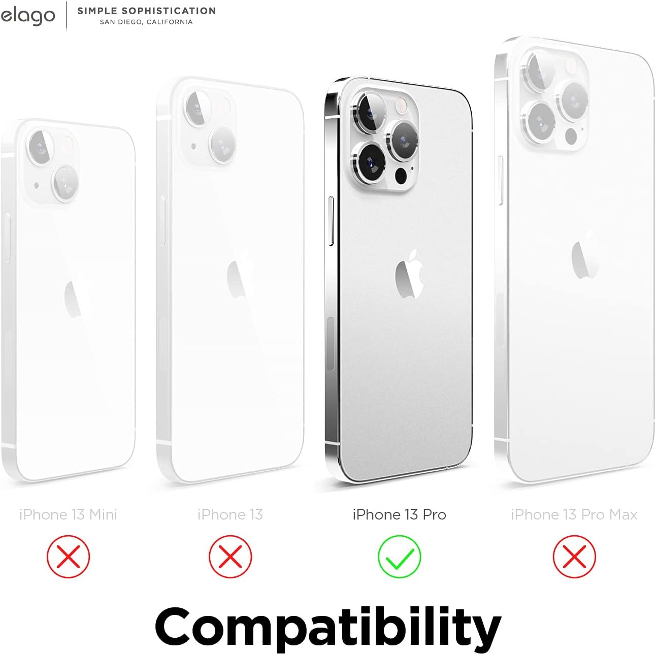 elago Funda magnética compatible con MagSafe y iPhone 13 Pro de 6.1 pulgadas, imanes integrados, silicona líquida, funda protectora, compatible con