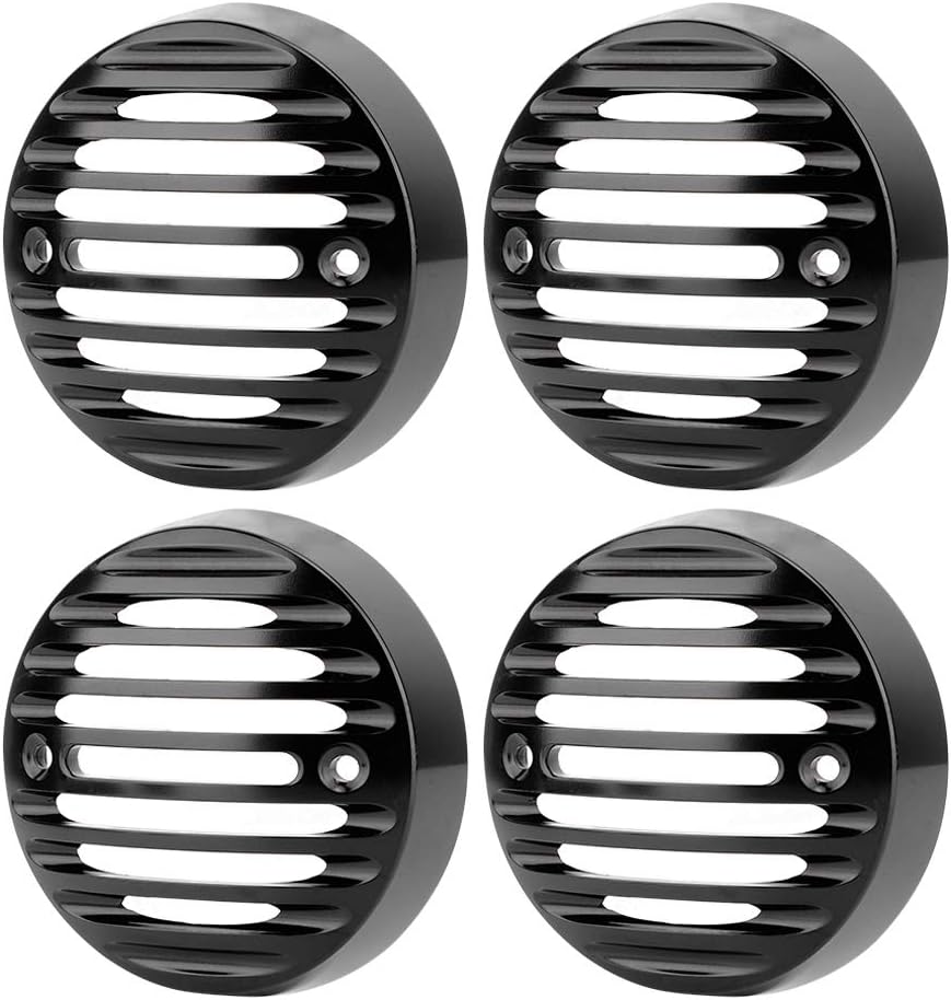 Akozon Cubierta protectora de luz intermitente negra para Royal Enfield Classic 500