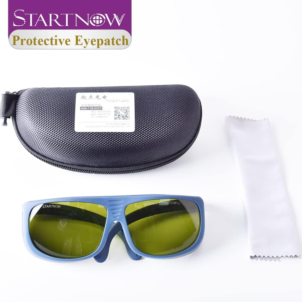 Startnow Gafas de seguridad láser de depilación IPL para belleza médica de 190 nm-2000 nm, gafas protectoras láser