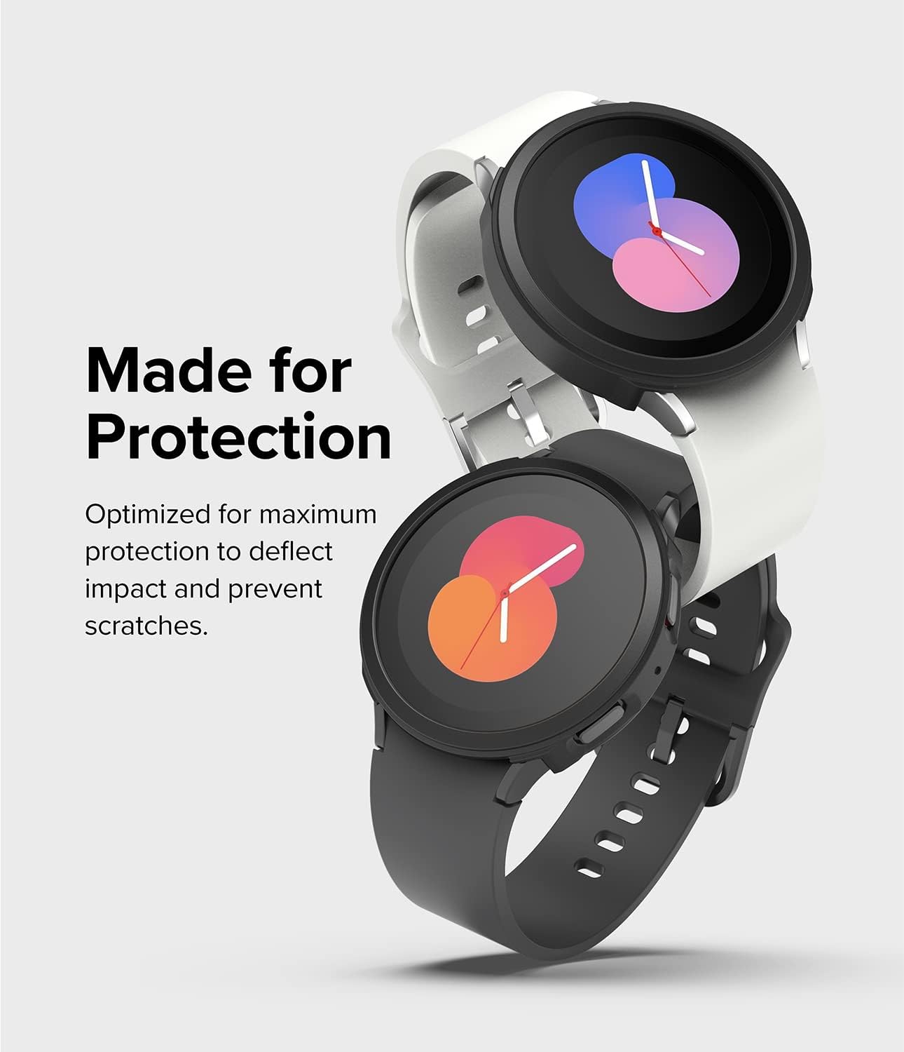 Ringke Air Sports – Funda compatible con Samsung Galaxy Watch 5 de 1.575 pulgadas (1.575 in), suave, flexible, ligera, delgada, de poliuretano