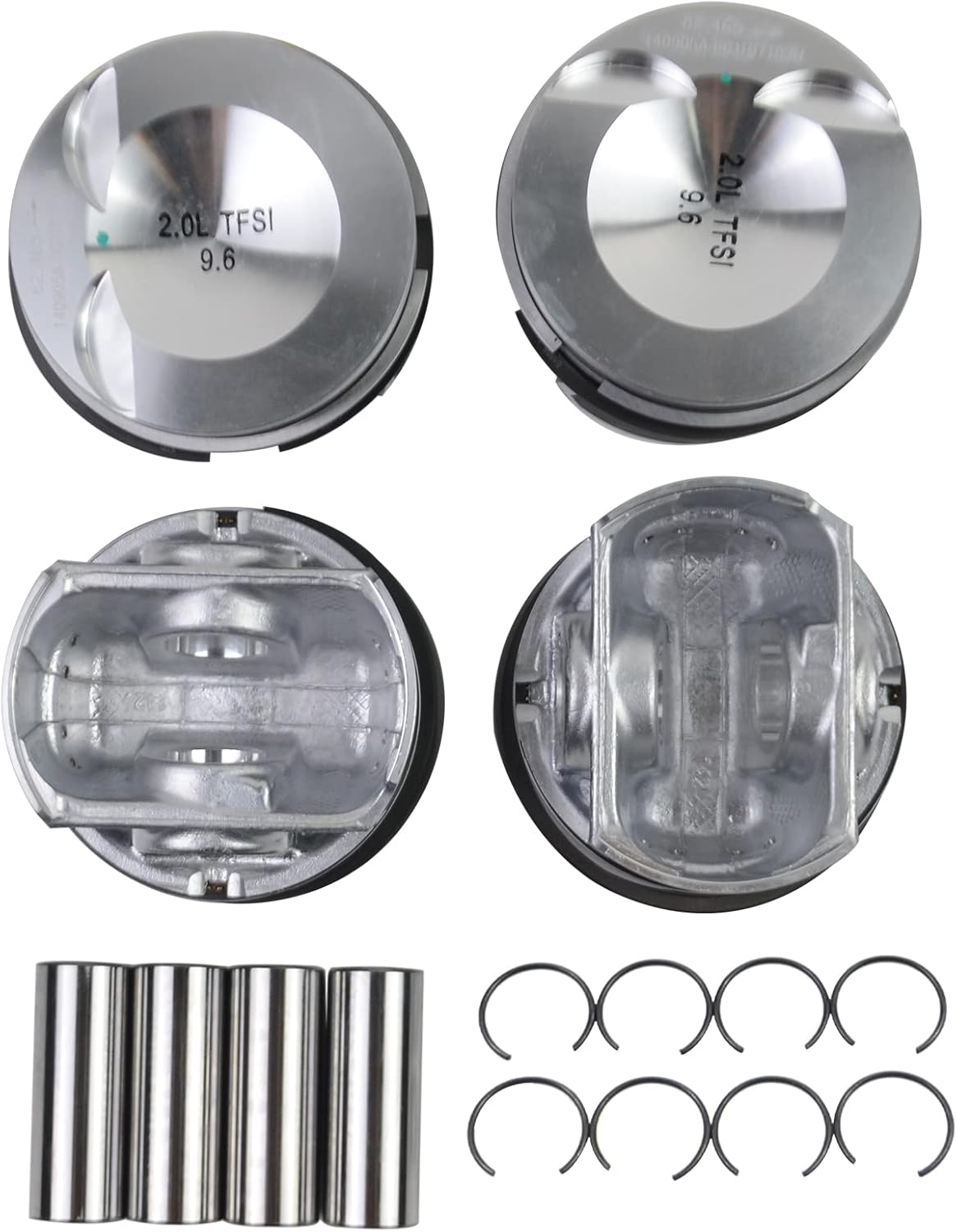 GELUOXI Kit de juntas de cabeza de pistón de motor de repuesto para VW Jetta Golf GTI Passat Audi A4 Q5 TT 2.0T 06H198401A 06J198401B 06J198401D