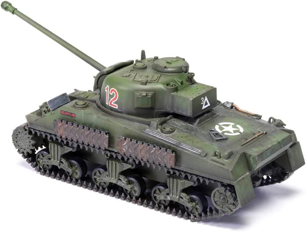 Airfix Sherman Firefly 172 WWII – Kit de modelo de tanque militar de plástico A02341, pequeño
