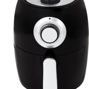 Freidora de aire eléctrica de 2.3 cuartos de galón (negro) plástico negro Freidora de aire eléctrica de 2.3 cuartos de galón (negro) plástico negro