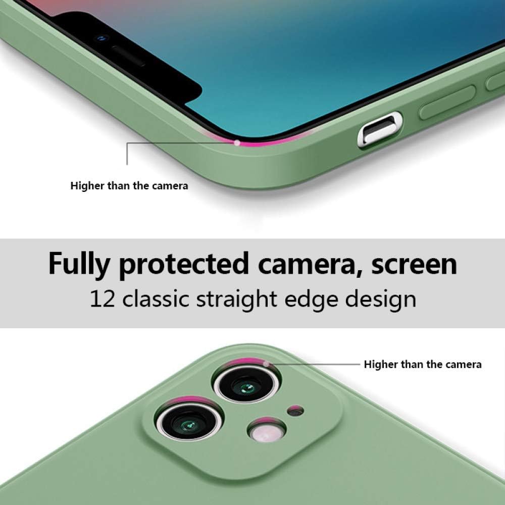 Funda cuadrada de silicona líquida para Xiaomi Redmi Note 5 5A 6 7 8 8T 9 9S 9T 10 10S 10T Pro Max Soft Thin Candy Colors Cover Cover Púrpura, para