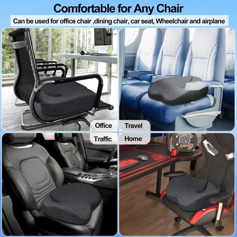 mcgotasy Keillini Seat Comfort Pro, Libiyi Seat Comfort Pro, Dotmalls Seat Comfort Pro, Hilipert Seat Comfort Pro, almohada suave de apoyo de cadera