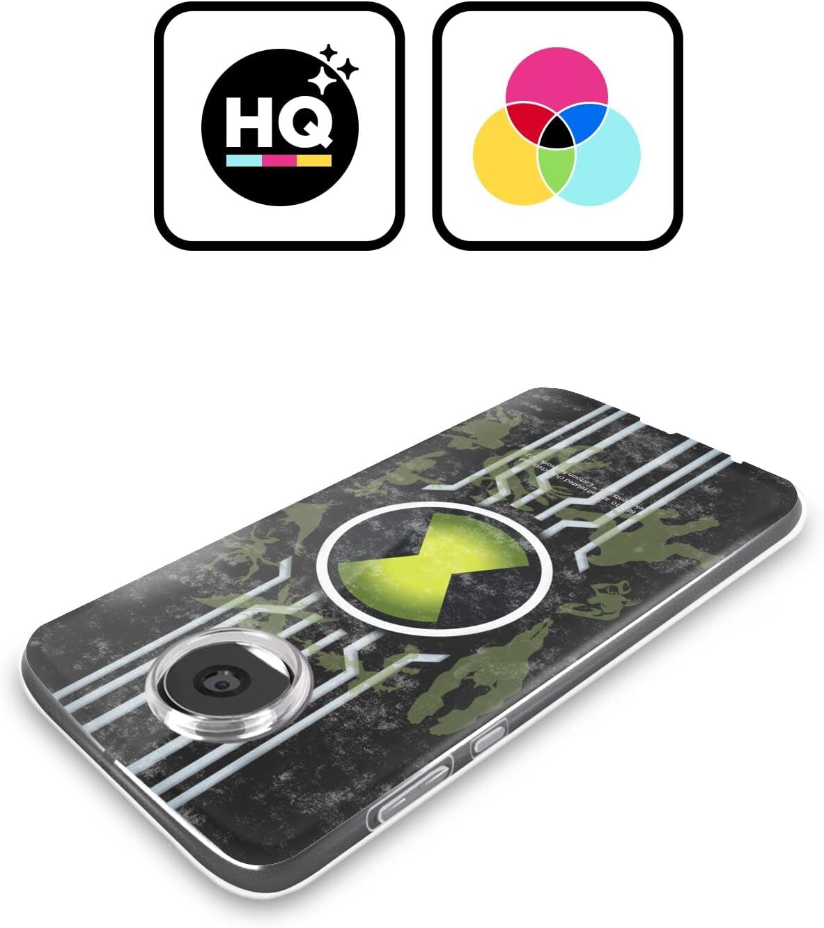 Head Case Designs Officially Licensed Ben 10 Alien Force Omnitrix Graphics Soft Gel Case Compatible with Motorola Moto Edge 40