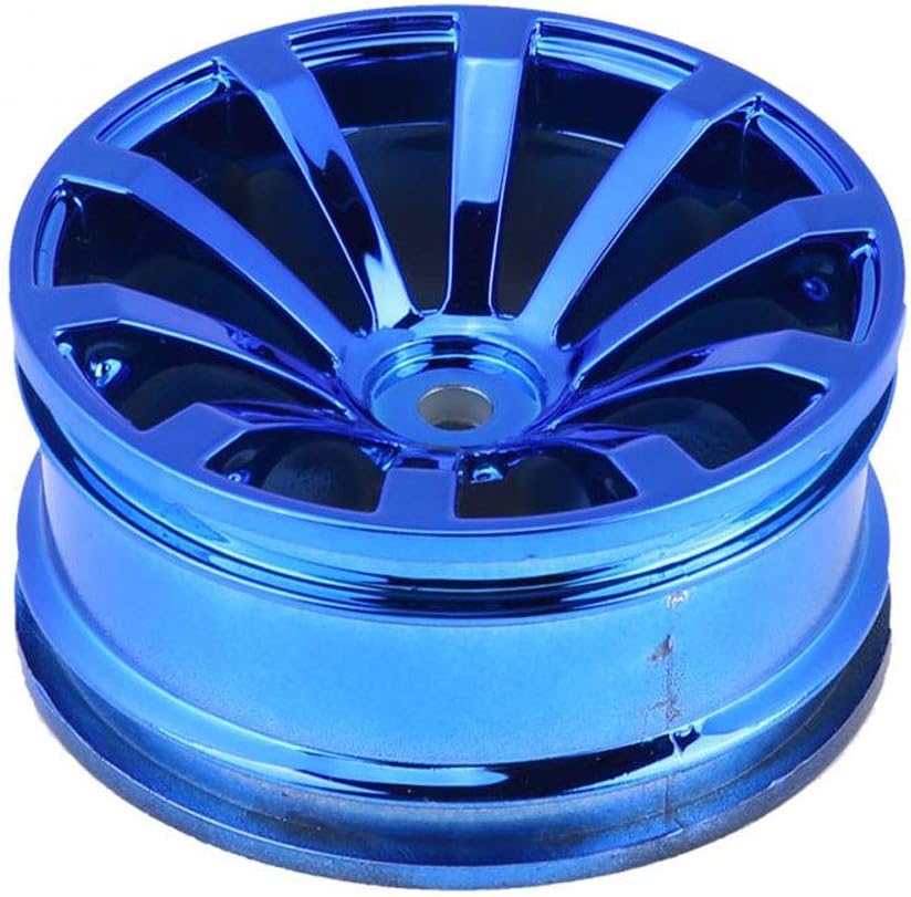 Ruedas de plástico para automóvil a control remoto, diámetro de 2.047 in para escala 110 en carretera, Touring Racing Drift Car Traxxas HSP HPI