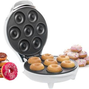 ifeeverkeep Mini Donut Maker- Donut Maker Machine for Home -7 Small Donut Maker,Electric Non-Stick Surface Makes for kids donut maker, Makes ifeeverkeep Mini Donut Maker- Donut Maker Machine for Home -7 Small Donut Maker,Electric Non-Stick Surface Makes for kids donut maker, Makes