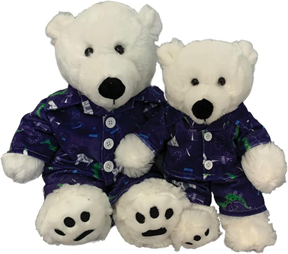 Conjunto de peluche de animales de peluche – Crazy for Castles PJs 16″