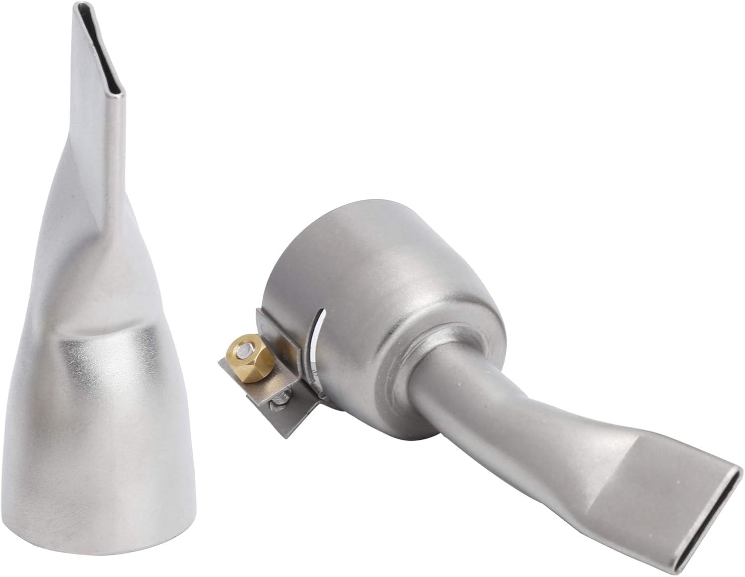 Boquilla de soldadura plana, boquilla de soldadura plana de 0.787 in, boquilla de soldadura de acero inoxidable de 1.575 in, herramienta de soldador