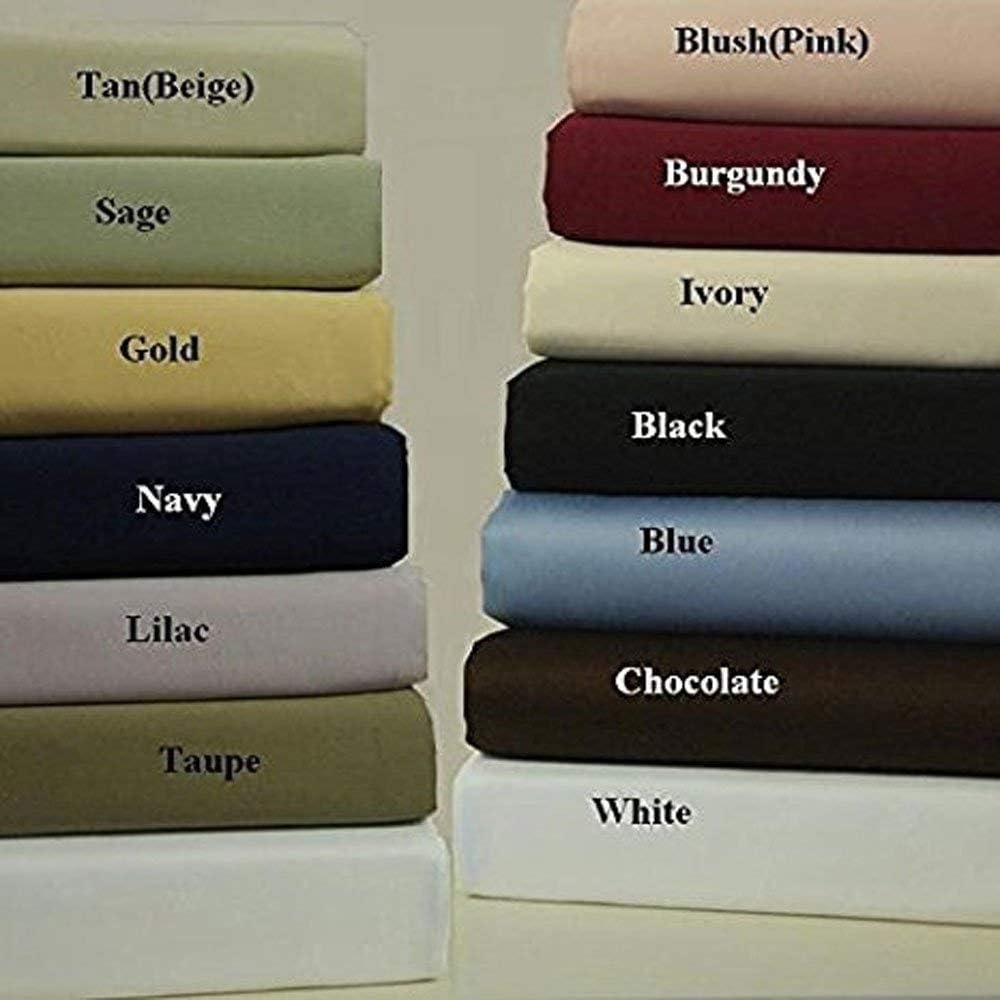 Royal Hotel’s – Juego de funda de edredón de 300 hilos de algodón, 100% algodón, suave y fresco, liso, tamaño matrimonialqueen, color marfil crema