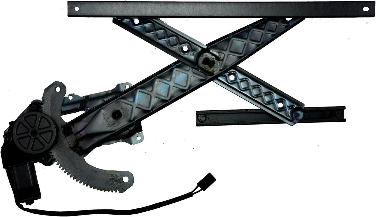 Conjunto de motor y regulador de la ventana eléctrica delantera izquierdalado del conductor compatible con Ford F-150 Crew Cab Pickup 2001 2002 2003