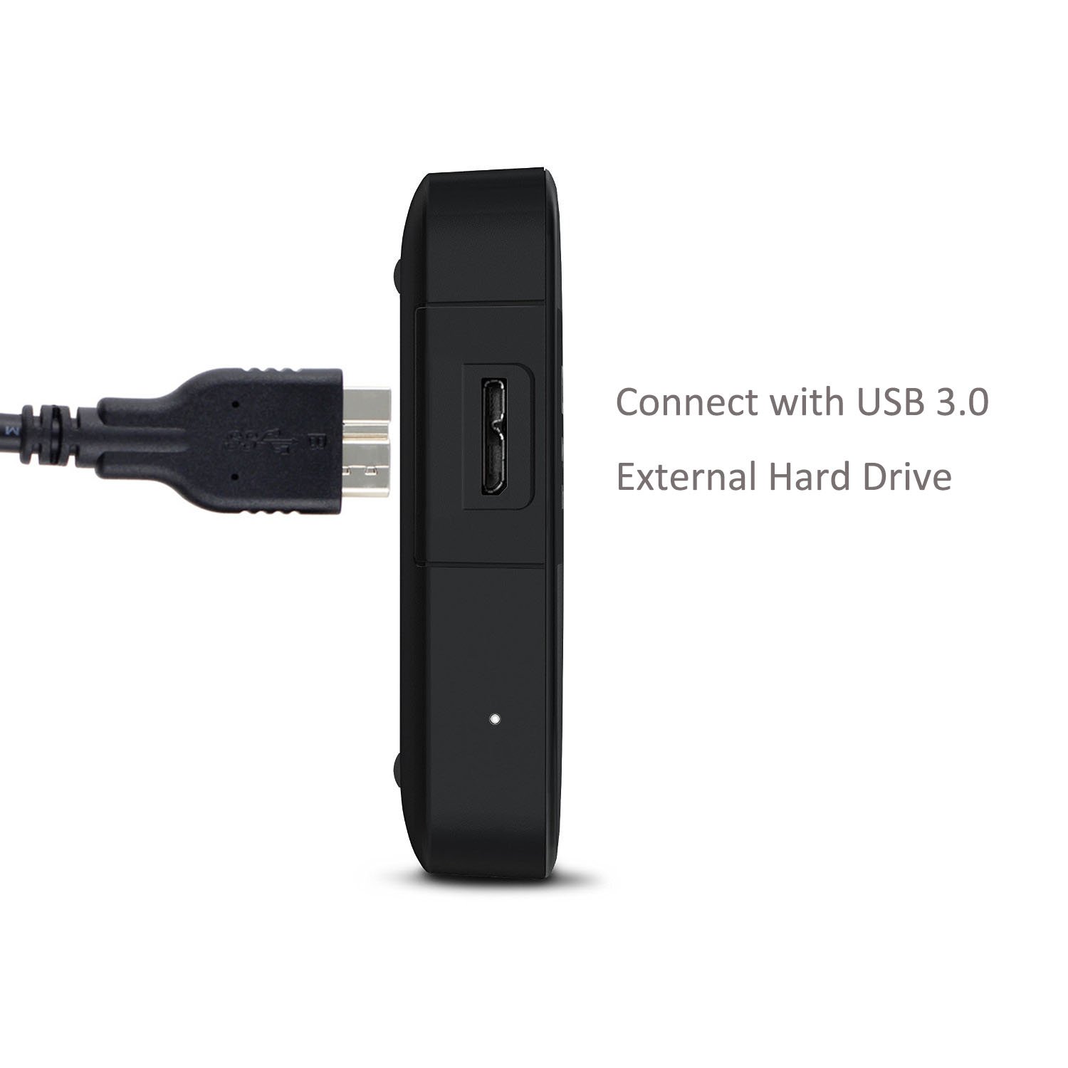 Cable USB 3.0, USB 3.0 A macho a Micro B, cable de 3.3 pies compatible con WD My Passport y Elements disco duro externo portátil, Toshiba, Seagate,