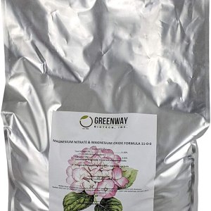 Greenway Biotech Brand – Fertilizante de fórmula de nitrato de magnesio y óxido de magnesio para hidroponía y suelo (11-0-0) – 100% soluble en agua Greenway Biotech Brand – Fertilizante de fórmula de nitrato de magnesio y óxido de magnesio para hidroponía y suelo (11-0-0) – 100% soluble en agua