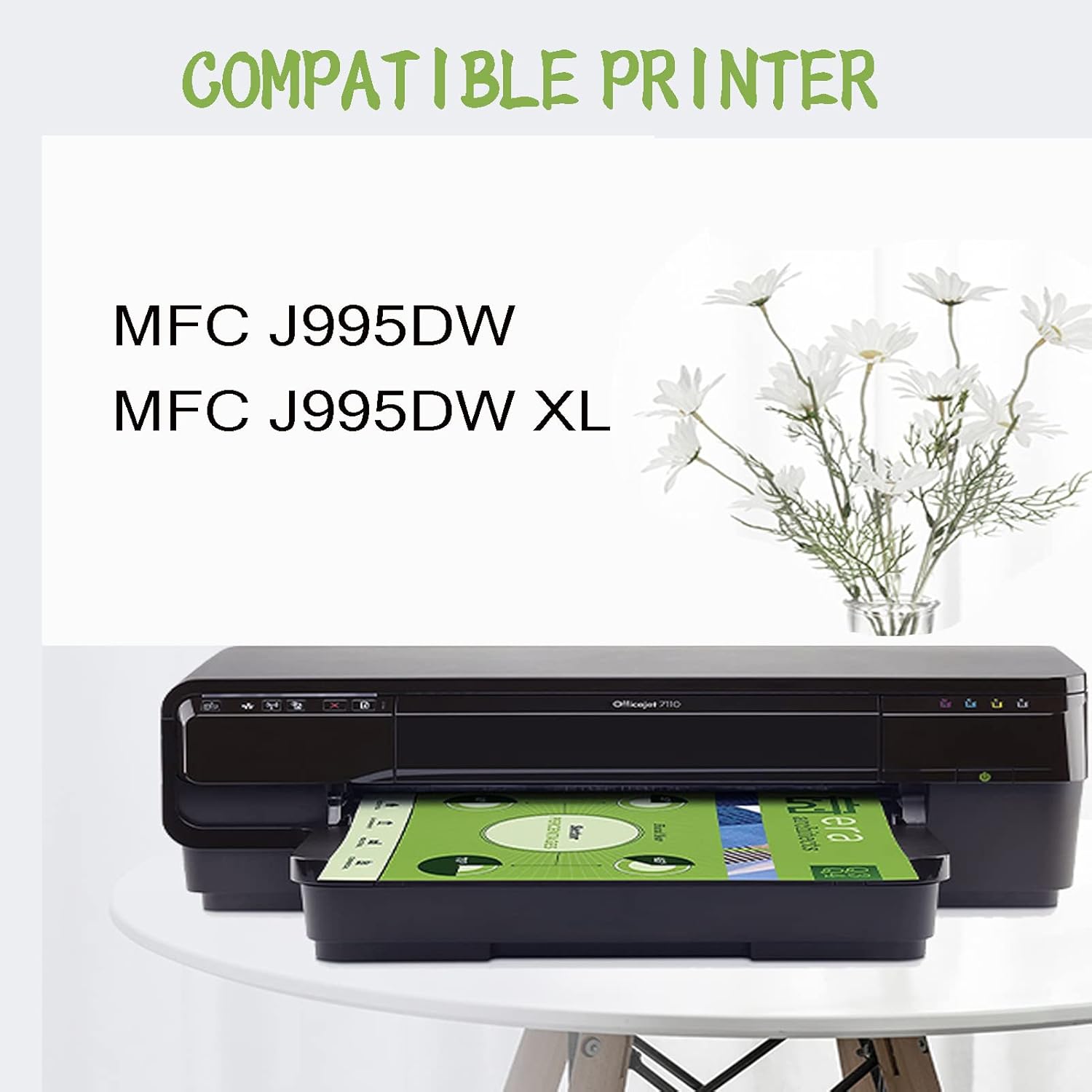 LC3035XXL – Cartuchos de tinta de repuesto para Brother compatibles con impresoras MFC J995DW MFC J995DW XL, 1 juego
