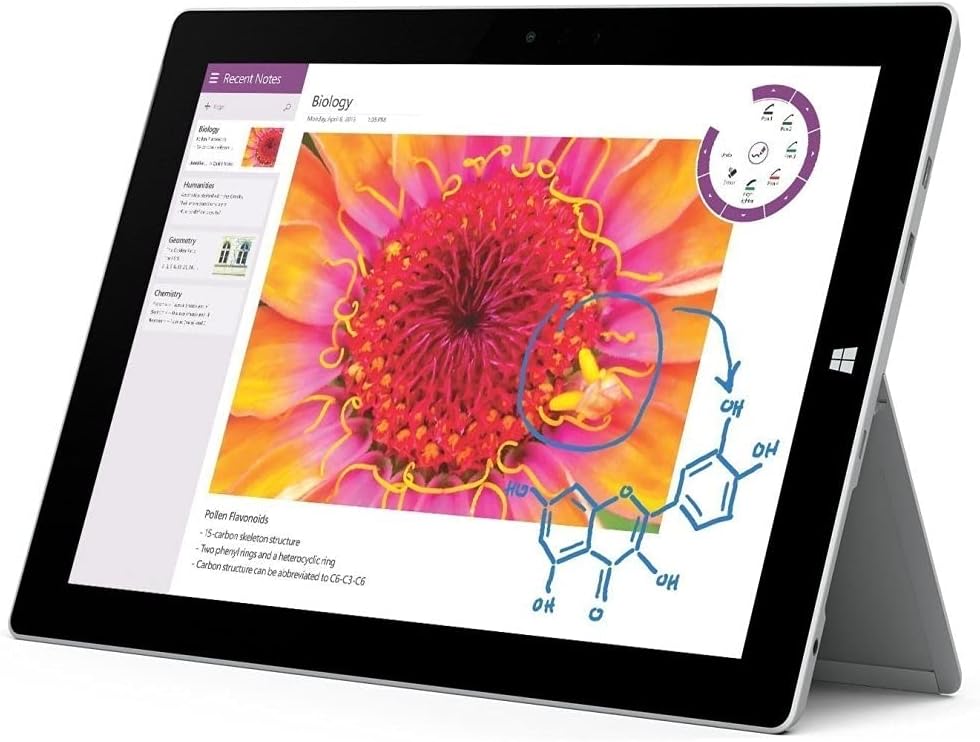 Microsoft Tablet PC Surface Pro 3 – Intel Core i5-4300U 1.9GHz 4GB 128GB SSD Windows 10.1 (renovado)