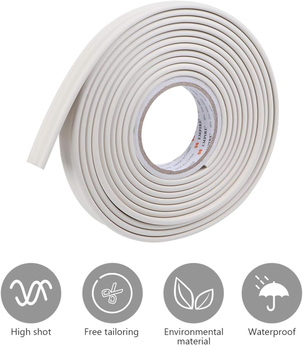 Pegatina de línea de bordes de pared, borde de pared, borde de cintura, tiras de moldura autoadhesivas, cinta de sellado decorativa para fondo del